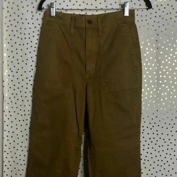 Madewell The Perfect Vintage Straight Workwear Pant - Picture 3 of 12